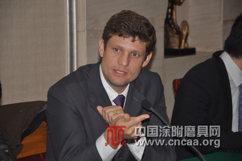 訪圣戈班磨料磨具亞太區副總裁畢澤楷先生