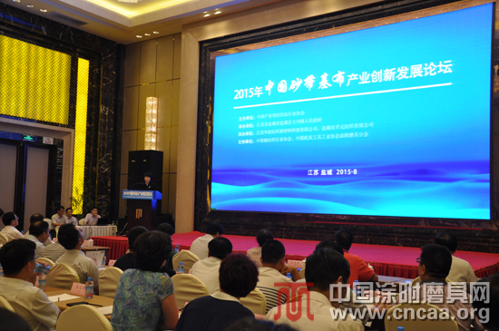 “2015年中國(guó)砂帶基布創(chuàng)新發(fā)展論壇”于鹽城舉辦