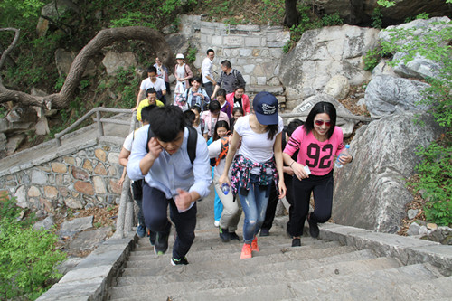團(tuán)總支成立 登山比賽 白鴿新聞兩則