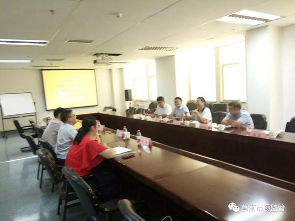 莒南縣市場監(jiān)管局到國家磨料磨具質(zhì)檢中心考察學習