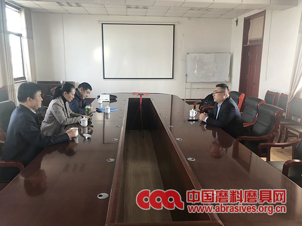 協(xié)會秘書長陳鵬一行調(diào)研山東地區(qū)磨料磨具企業(yè)