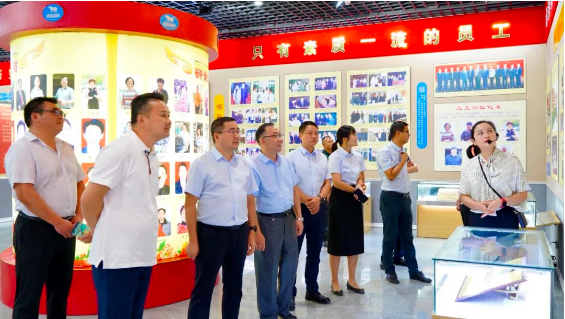 國民合作，互補(bǔ)互贏 | 城發(fā)集團(tuán)到玉立集團(tuán)拜訪學(xué)習(xí)