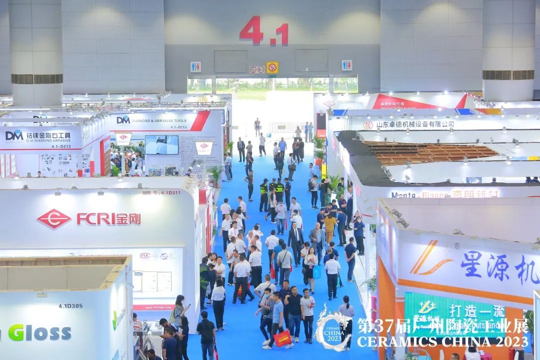 全場矚目！奔朗新材盛大亮相第37屆廣州陶瓷工業(yè)展