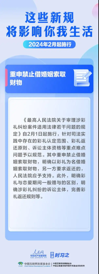 學(xué)法時習(xí)之｜2月起，這些新規(guī)將影響你我生活